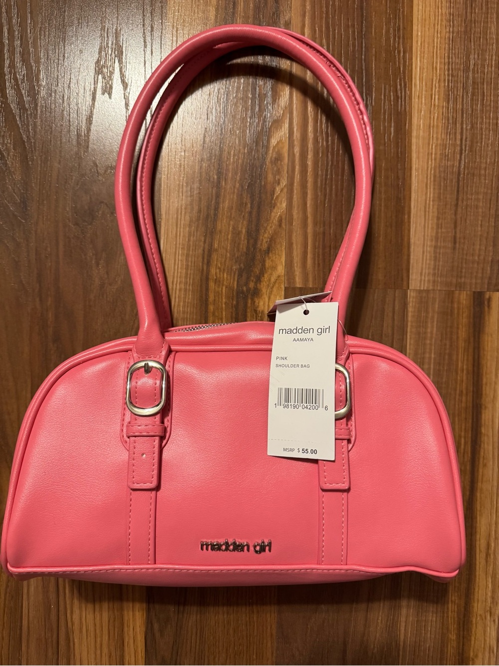 🚨 DISCONTINUED AWESOME Madden Girl Hot Pink Dome-Style Shoulder Bag